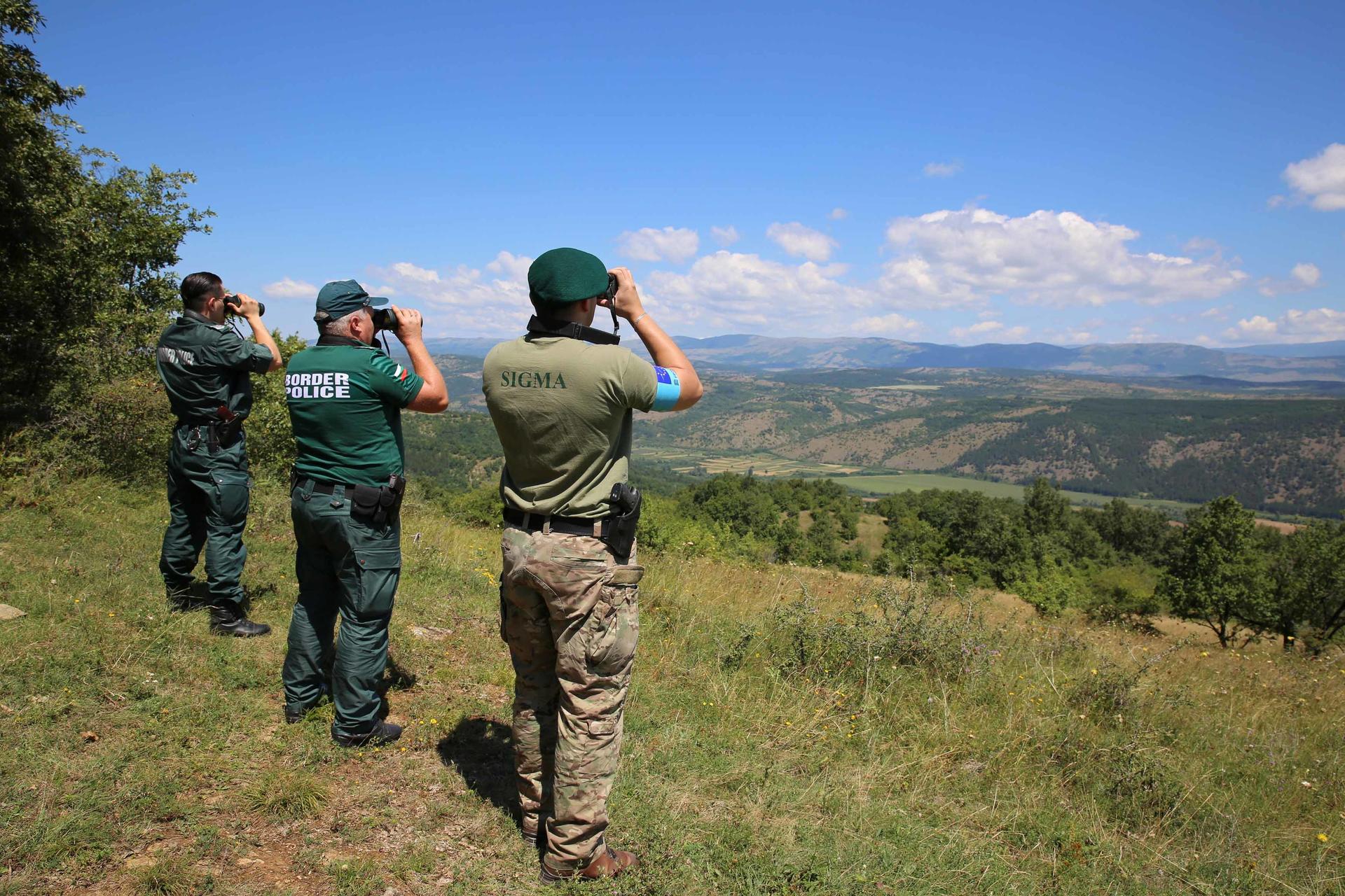 Frontex border Bulgaria